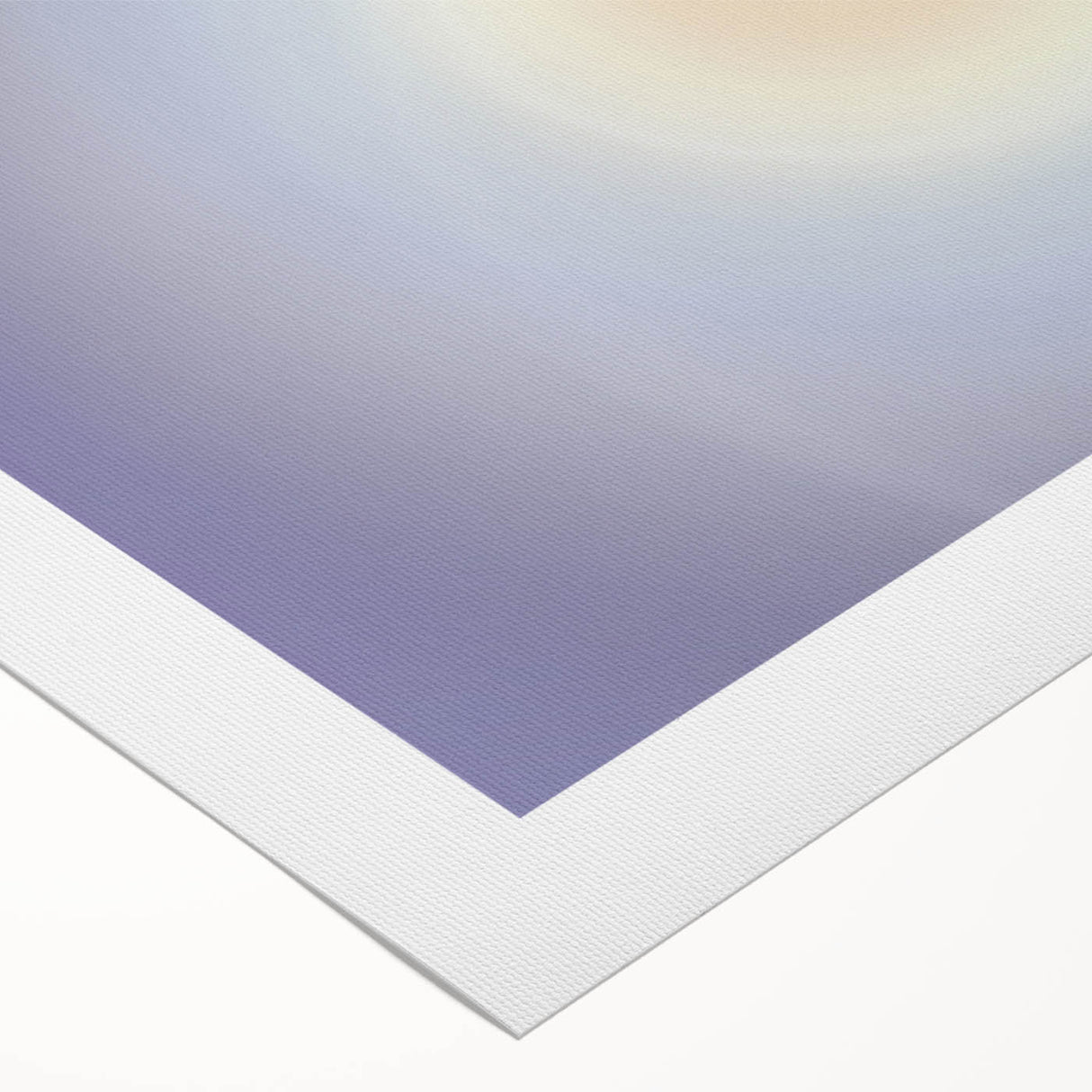 Nature-Inspired Abstract Gradient Wall Art with Soft Sunburst Tones