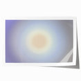 Nature-Inspired Abstract Gradient Wall Art with Soft Sunburst Tones
