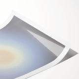 Nature-Inspired Abstract Gradient Wall Art with Soft Sunburst Tones