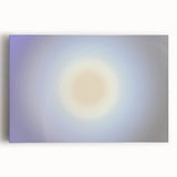 Nature-Inspired Abstract Gradient Wall Art with Soft Sunburst Tones