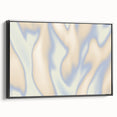 Abstract Nature-Inspired Gradient Wall Art with Beige and Blue Hues