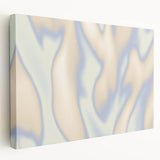 Abstract Nature-Inspired Gradient Wall Art with Beige and Blue Hues