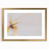 Abstract Nature-Inspired Wall Art with Soft Yellow and White Gradients