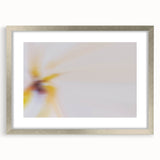 Abstract Nature-Inspired Wall Art with Soft Yellow and White Gradients