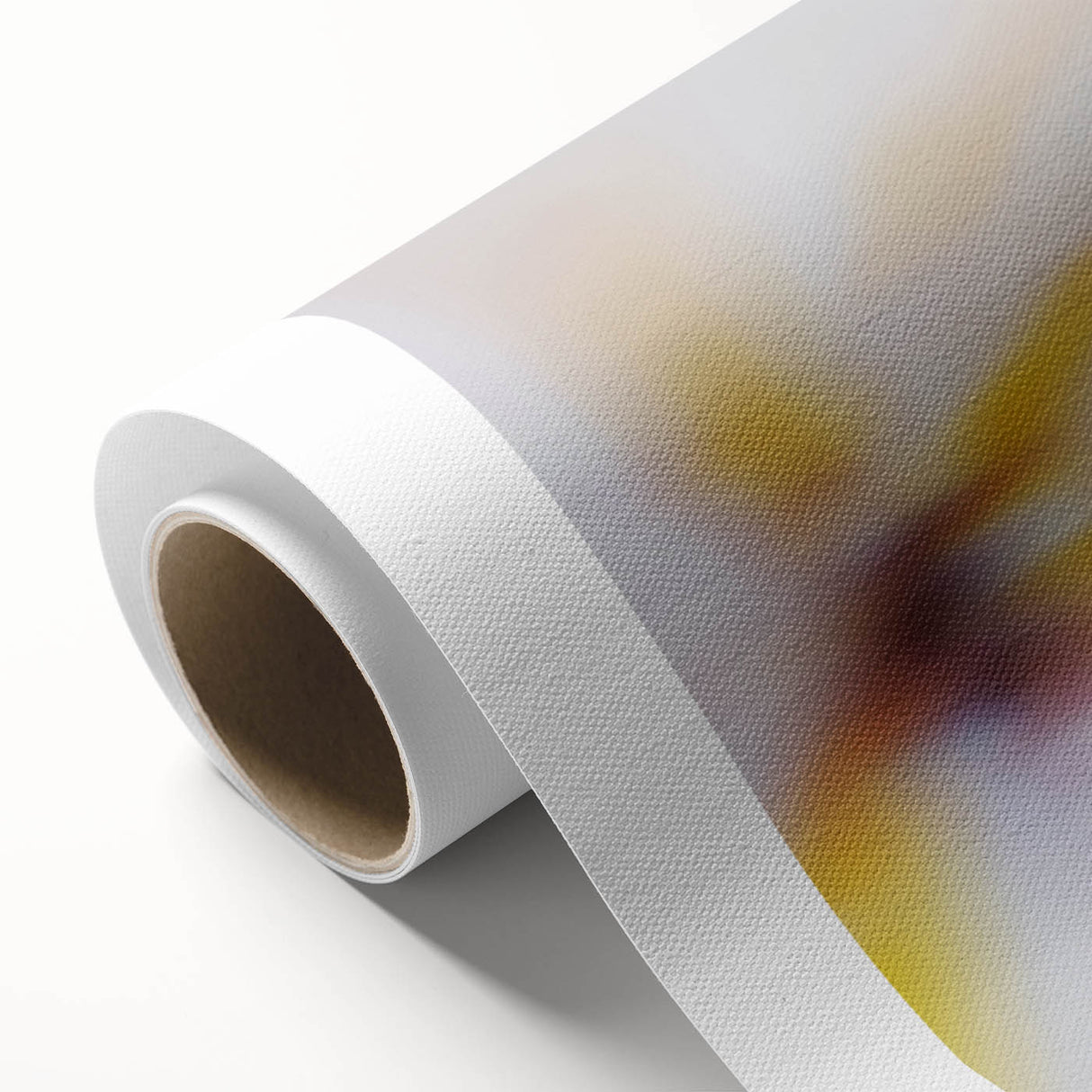 Abstract Nature-Inspired Wall Art with Soft Yellow and White Gradients
