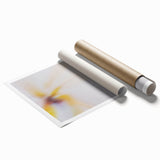 Abstract Nature-Inspired Wall Art with Soft Yellow and White Gradients