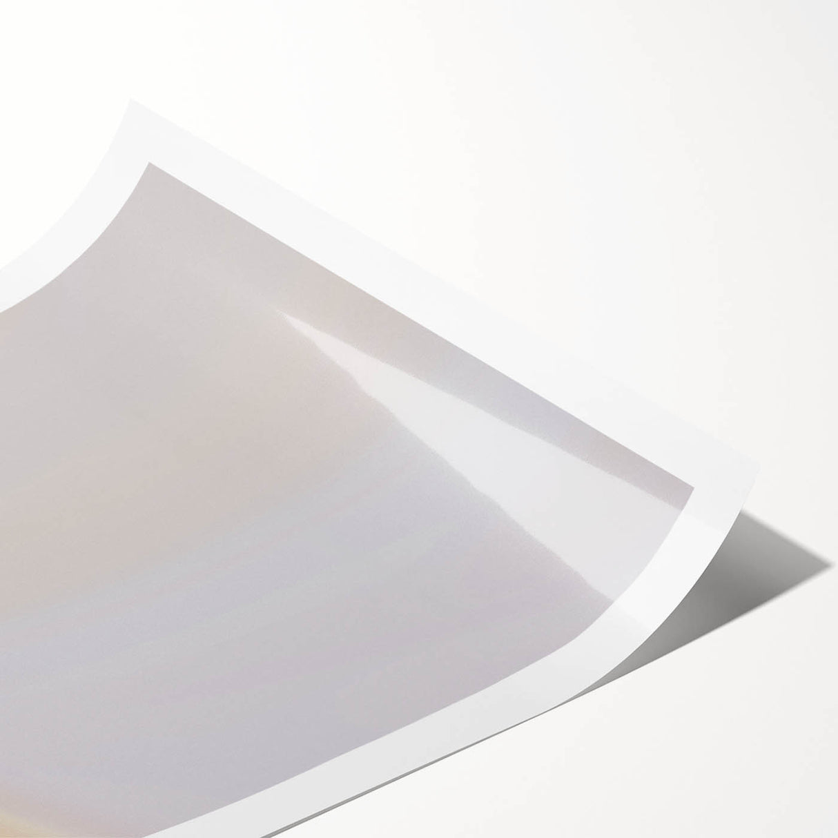 Abstract Nature-Inspired Wall Art with Soft Yellow and White Gradients