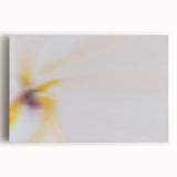Abstract Nature-Inspired Wall Art with Soft Yellow and White Gradients