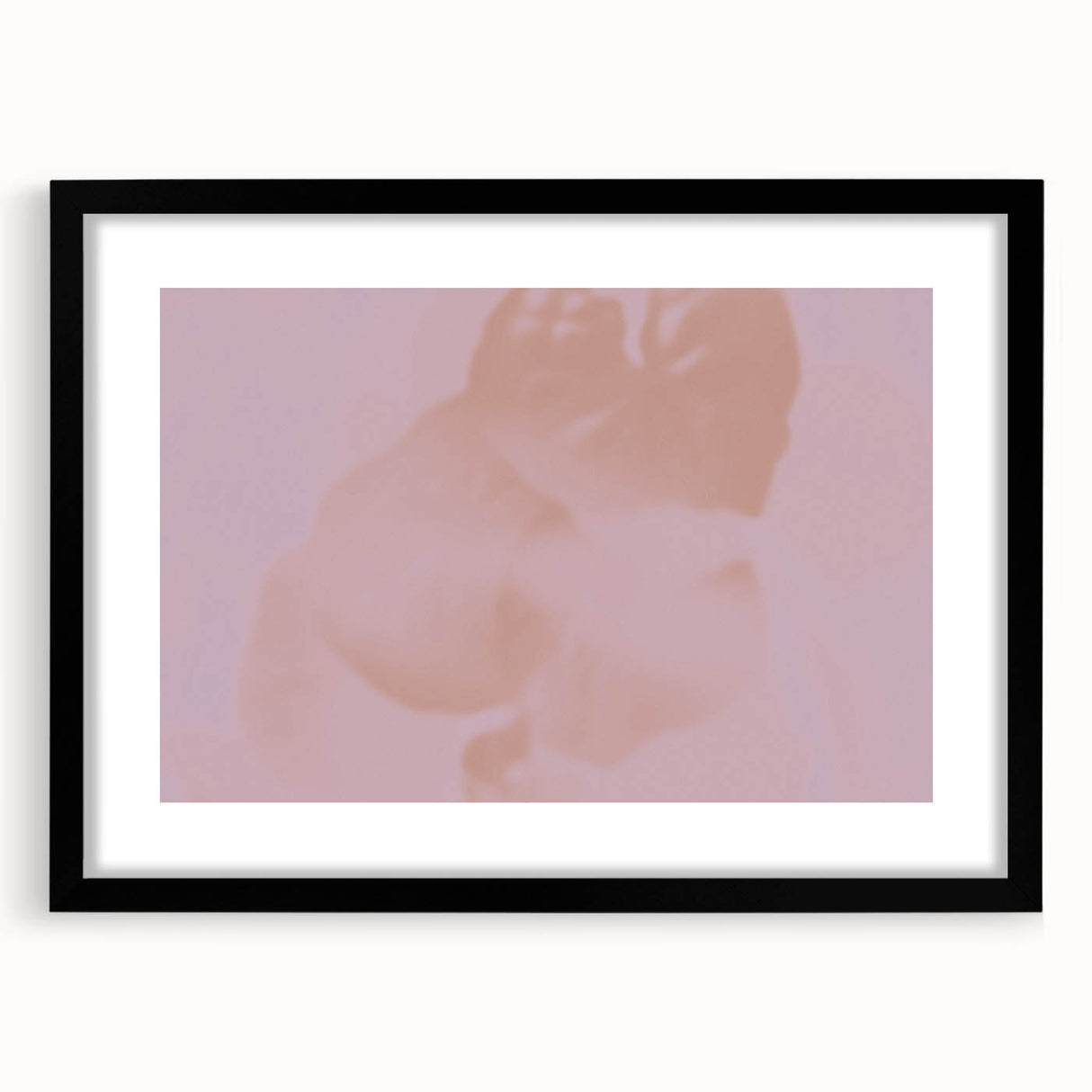 Nature-Inspired Abstract Floral Gradient Art with Soft Pink Tones