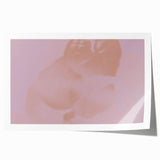 Nature-Inspired Abstract Floral Gradient Art with Soft Pink Tones