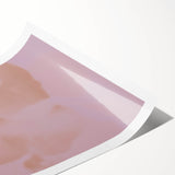 Nature-Inspired Abstract Floral Gradient Art with Soft Pink Tones