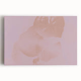 Nature-Inspired Abstract Floral Gradient Art with Soft Pink Tones