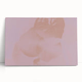 Nature-Inspired Abstract Floral Gradient Art with Soft Pink Tones