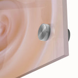 Nature-Inspired Abstract Swirl Wall Art with Soft Beige Gradients