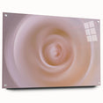 Nature-Inspired Abstract Swirl Wall Art with Soft Beige Gradients
