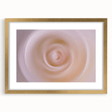 Nature-Inspired Abstract Swirl Wall Art with Soft Beige Gradients