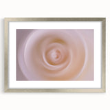 Nature-Inspired Abstract Swirl Wall Art with Soft Beige Gradients