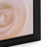 Nature-Inspired Abstract Swirl Wall Art with Soft Beige Gradients