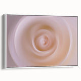 Nature-Inspired Abstract Swirl Wall Art with Soft Beige Gradients