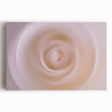 Nature-Inspired Abstract Swirl Wall Art with Soft Beige Gradients