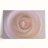 Nature-Inspired Abstract Swirl Wall Art with Soft Beige Gradients