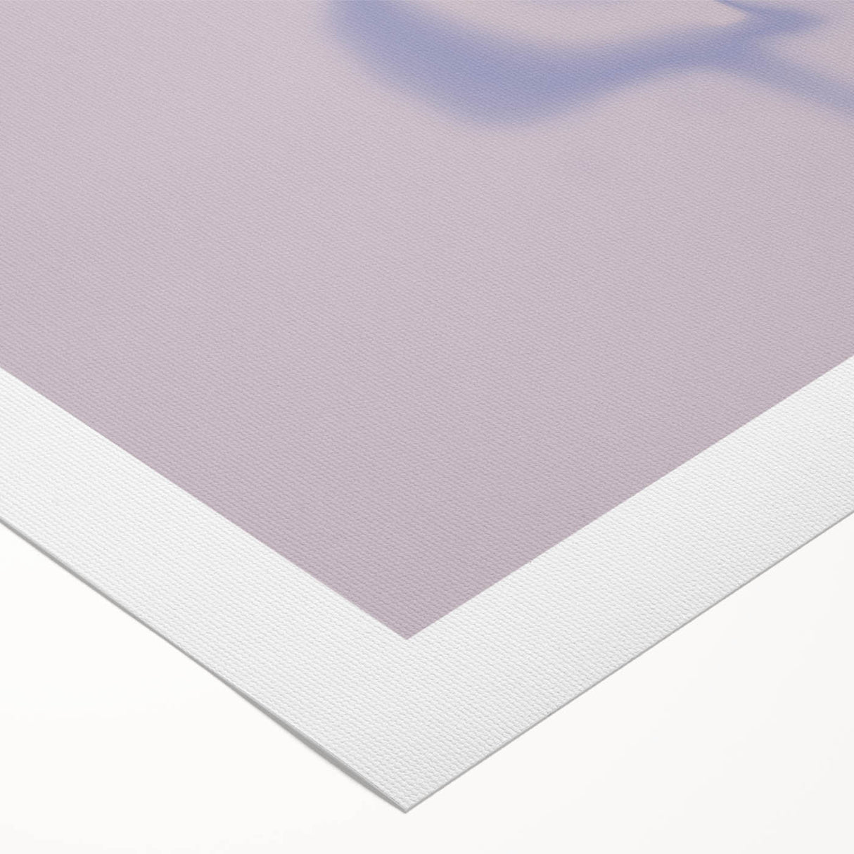 Minimalist Nature-Inspired Wall Art with Subtle Lilac and Gray Hues