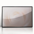 Nature-Inspired Abstract Swirl Wall Art with Soft Beige and White Hues
