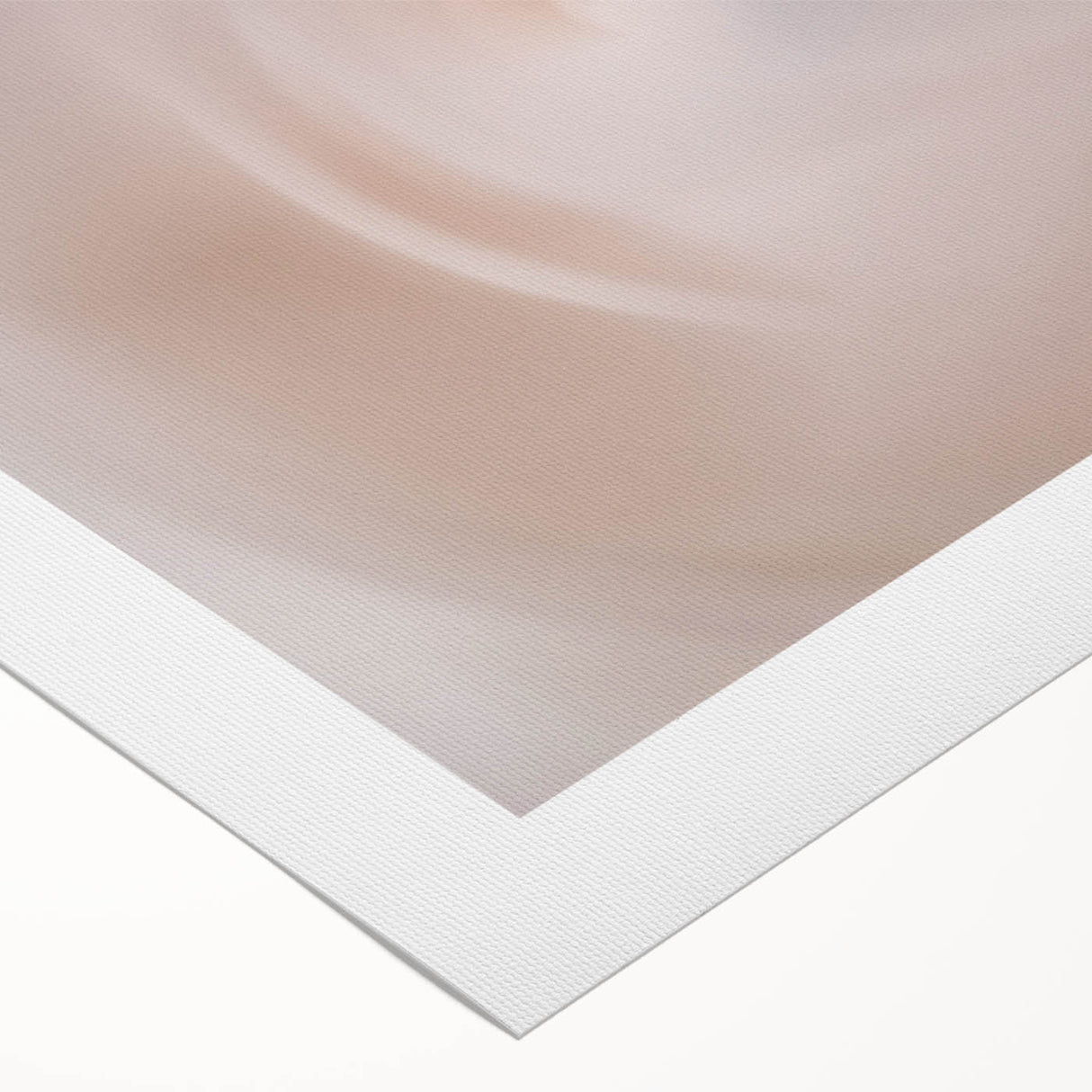 Nature-Inspired Abstract Swirl Wall Art with Soft Beige and White Hues