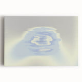 Abstract Blue Gradient Wall Art with Subtle Grainy Textured Hues