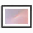 Pastel Gradient Wall Art with Subtle Rainbow Effect and Grainy Texture