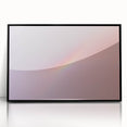 Pastel Gradient Wall Art with Subtle Rainbow Effect and Grainy Texture