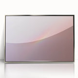 Pastel Gradient Wall Art with Subtle Rainbow Effect and Grainy Texture