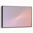 Pastel Gradient Wall Art with Subtle Rainbow Effect and Grainy Texture
