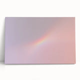 Pastel Gradient Wall Art with Subtle Rainbow Effect and Grainy Texture
