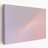 Pastel Gradient Wall Art with Subtle Rainbow Effect and Grainy Texture