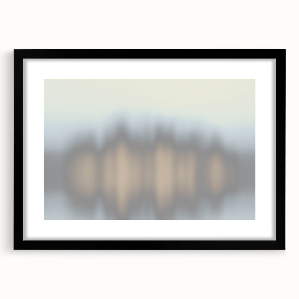 Nature-Inspired Gradient Landscape | Abstract Textured Art on Canvas