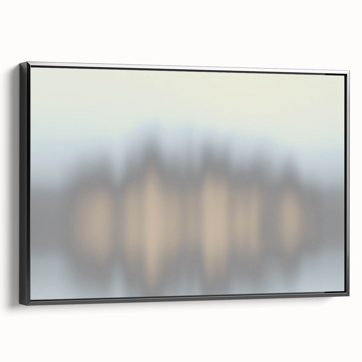 Nature-Inspired Gradient Landscape | Abstract Textured Art on Canvas