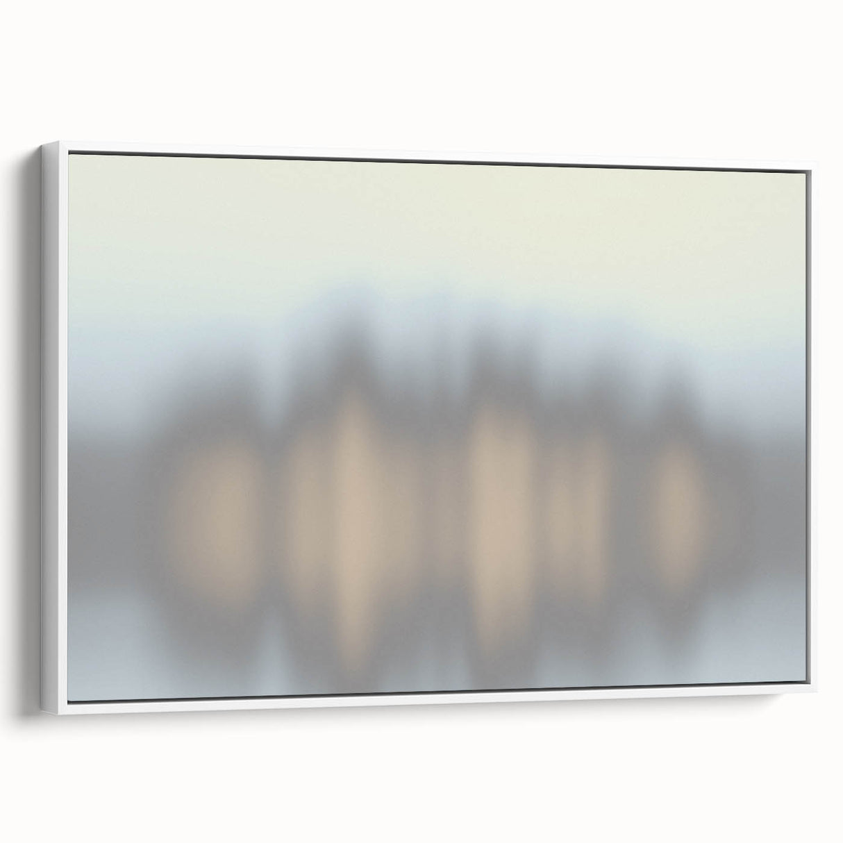 Nature-Inspired Gradient Landscape | Abstract Textured Art on Canvas