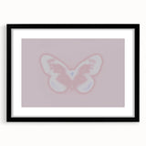 Pastel Gradient Butterfly Art | Nature-Inspired Abstract Wall Décor