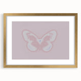 Pastel Gradient Butterfly Art | Nature-Inspired Abstract Wall Décor