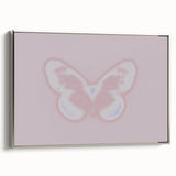 Pastel Gradient Butterfly Art | Nature-Inspired Abstract Wall Décor