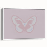 Pastel Gradient Butterfly Art | Nature-Inspired Abstract Wall Décor