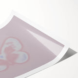 Pastel Gradient Butterfly Art | Nature-Inspired Abstract Wall Décor