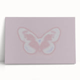 Pastel Gradient Butterfly Art | Nature-Inspired Abstract Wall Décor