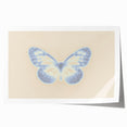 Nature-Inspired Gradient Butterfly Art | Abstract Textured Wall Décor