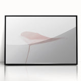 Nature-Inspired Abstract Leaf Art | Soft Grainy Gradient Canvas