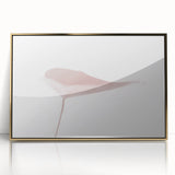 Nature-Inspired Abstract Leaf Art | Soft Grainy Gradient Canvas