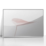 Nature-Inspired Abstract Leaf Art | Soft Grainy Gradient Canvas