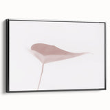 Nature-Inspired Abstract Leaf Art | Soft Grainy Gradient Canvas