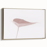 Nature-Inspired Abstract Leaf Art | Soft Grainy Gradient Canvas